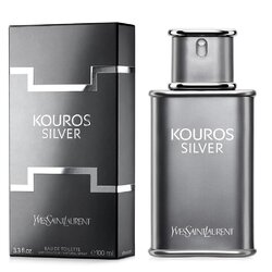 น้ำหอม แท้100% Yves Saint Laurent Kouros Silver Edt For Men 100 ml.