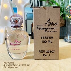 น้ำหอมแท้100% Salvatore Ferragamo Amo Flowerful EDT 100ml TESTER