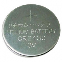 CR2430 3V Lithium Button Coin Battery for watches, toys,calculator etc.