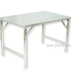 โต๊ะประชุมหน้าเหล็ก, โต๊ะพับอเนกประสงค์หน้าเหล็ก ขนาด 1.20 ม.,180 ม.ยี่ห้อ elegant รุ่น MTS