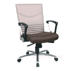 เก้าอี้ผู้บริหาร, เก้าอี้สำนักงาน, เก้าอี้พนักพิงกลาง, เก้าอี้สำนักงานหุ้มหนัง หุ้มผ้า VC รุ่น VC-711