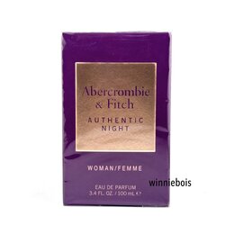 น้ำหอม Abercrombie & Fitch Authentic Night Femme edp 100ml