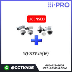 license i-PRO NX-Series รุ่น WJ-NXE40(W) Additional Camera license