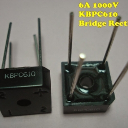 KBPC610 ไดโอดบริดจ์ 6A 1000V (Diode Bridge)