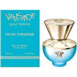 น้ำหอม แท้100% Versace Dylan Turquoise Pour Femme EDT Natural Spray 100ml