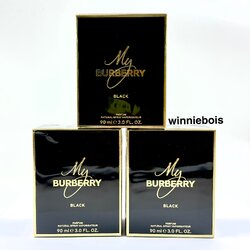 new package น้ำหอมแท้100% My Burberry Black EDP ปริมาณ 90 มล.