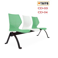 เก้าอี้ Lobby, เก้าอี้แถว, เก้าอี้แถวพลาสติก รุ่น Caddy 3 ที่นั่ง Taiyo รุ่น CD-03