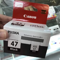 หัวพิมพ์สีดำ Canon INK PG-47 BK (สีดำ)
