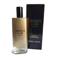 น้ำหอมแท้100% GIORGIO ARMANI CODE ABSOLU parfum 15ml