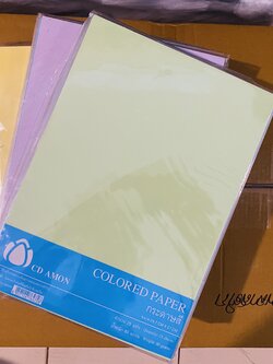 กระดาษถ่ายเอกสารสี (ราคาต่อโหล)