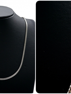 สร้อยเงินแท้ ลายท้องปลิงใหญ่ (Silver Necklace)