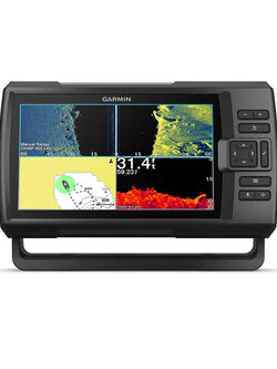 เครื่องหาปลา + GPS ยี่ห้อ Garmin Striker Vivid 9sv + GT52HW-TM 12pin เมนูไทย + GT52HW-TM 12pin แถมฟรี หมวก