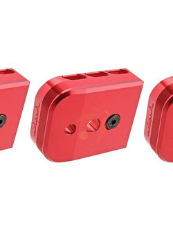 Dr. Black Tokyo Marui Hi Capa 5.1 GBB Magazine Base (Aluminum-Type-B)(TM-HCP-A51MB-B-RED)