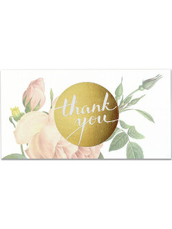 การ์ดขอบคุณ thank you