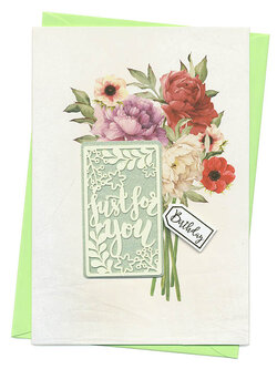 การ์ดวันเกิด Just for you - Birthday