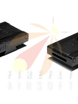 Airsoft Masterpiece Aluminum Rear Sight for Hi-CAPA – S Style