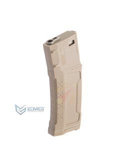 EMG Strike Industries Licensed 220rd Mid-Cap Magazine for M4 AR-15 Series Airsoft AEG Rifles (Color: Dark Earth)