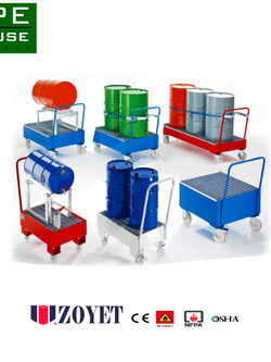 ฐานรองรับถังสารเคมี (มีล้อ) Mobile Sump Tray