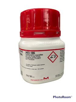 Titanium(lV) oxysulfate, 100 g - Sigma aldrich