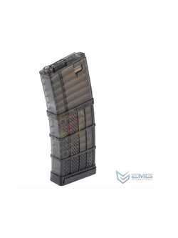 EMG 190rd Lancer Systems Licensed L5 AWM Airsoft Mid-Cap Magazines (Color: Black Smoke / Single)
