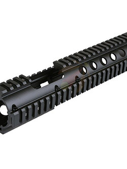 Free Float RIS Handguard Front Sight Opening CNC for M4 Airsoft Guns