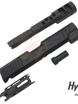 Hypertek Hi Capa 3D Printed SV Style Open 4.3inch Hybrid Slide Set - BK (HT-O-06-B)