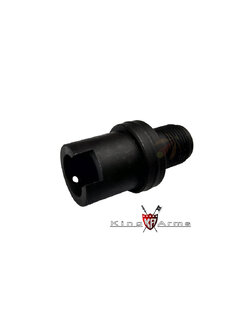 King Arms Silencer Adapter-Marui MC51 (14mm L)