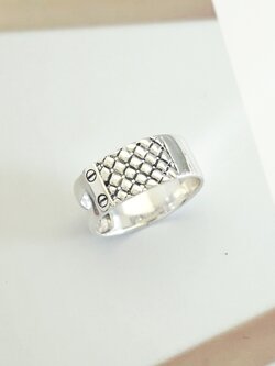 แหวนเงินแท้: แหวนผู้ชาย ทำจากเงินแท้