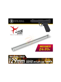 NINE BALL ACTION ARMY AAP 01 GBB AIRSOFT TIGHTBORE INNER BARREL (6.03MM, L:129MM)