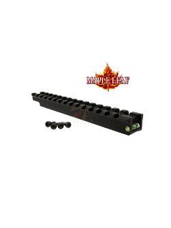 Maple Leaf CNC Precision Level Scope Rail Mount with Bubble Level For TM VSR-10 Series / FN SPR A5M (Green)