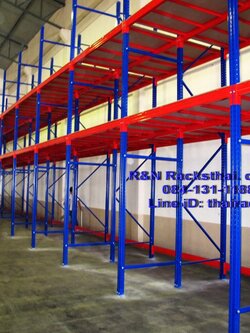 ชั้นวางสินค้าปูพื้นไม้อัด