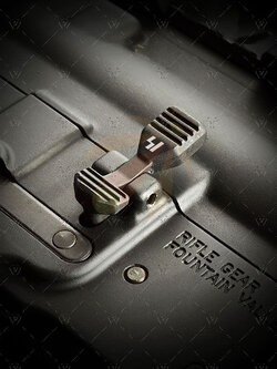 Strike Industries Enhanced Bolt Catch for AR GBB Series-BK (MB-SI-AR-EBC)