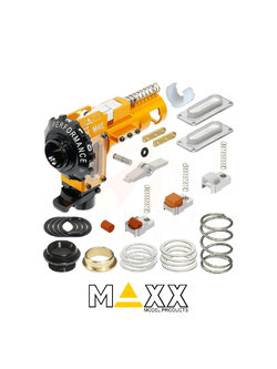 Maxx Model CNC Aluminum Hopup Chamber for M4 Airsoft AEG Rifles (Model: M4E - Standard AEG)