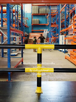 กันชนเสาRackingด้านข้างเสา มือสองสภาพใหม่มาก 2800.บ