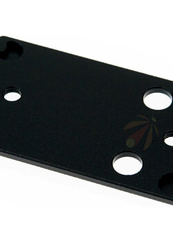 DPP Titanium Optic Adapter/Mount Plate Compatible with MP Shield Plus Kimber R7 Mako Holosun 407K/507K