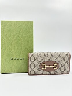 💗♥ ว้าว GUCCI กระเป๋าสะพายข้าง ดีไซน์สุดเก๋ ราคาจับต้องได้ 💗♥ 🎀💗 รุ่น GUCCI HORSEBIT 1955 WALLET 🎀💗