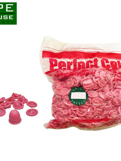 ถุงนิ้วยางธรรมชาติ สีชมพู