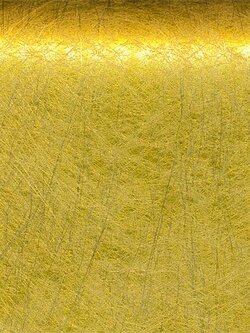 กระดาษห่อของขวัญ ลายเมฆไหม สีเหลืองทอง