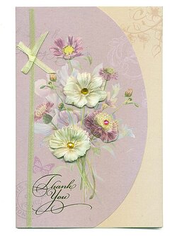 การ์ดขอบคุณ Thank You