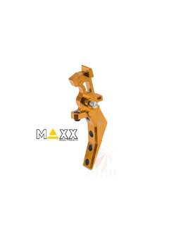 Maxx Model CNC Aluminum Advanced Speed Trigger for M4 / M16 Series Airsoft AEG (Style: B / Dark Earth)