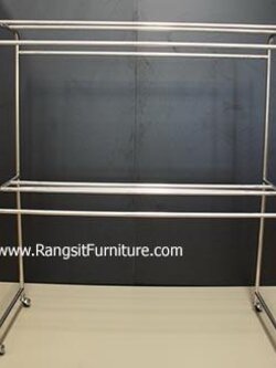 ชื่อสินค้า: ราวตากผ้าสแตนเลส 1.5 ม. ไม่มีห่วง