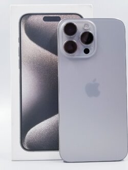 iPhone 15 Pro Max 256GB Natural Titanium สวยครบกล่อง เครื่องเดิมๆครับ