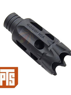 PTS GoGun USA SuperComp Talon Flash Hider - 14mm CW