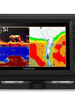 เครื่องหาปลา + GPS รุ่น Garmin ECHOMAP UHD2 52cv เมนูไทย+GT20-TM แถมฟรี แผนที่ทะเล