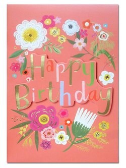 การ์ดอวยพรวันเกิด Happy Birthday มีให้เลือก 8 แบบ