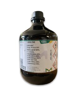 Nitric Acid 65% AR Grade, 2.5 L -Merck