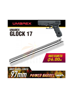 NINE BALL INNER BARREL 97mm(φ6.00mm) G17/G18C/P226 (UMAREX)