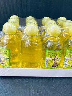 น้ำมันมะกอกอุทัยเทวี 120cc.สีเหลือง (ราคาต่อโหล)