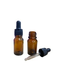 ขวดหยดสาร Bottle dropping, Amber, 50-100 ml