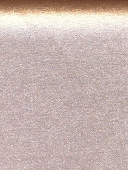 กระดาษห่อของขวัญอัดลาย สีเมทัลลิคทองชมพู ขนาด A3